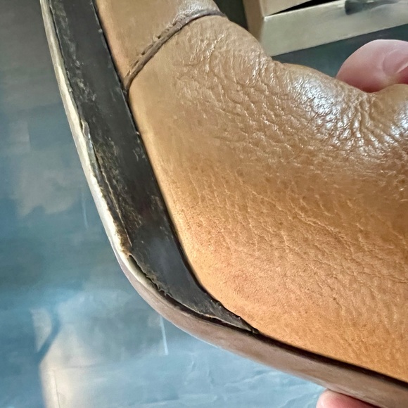 J.CREW Tan Leather Heeled Boots - Picture 9 of 9